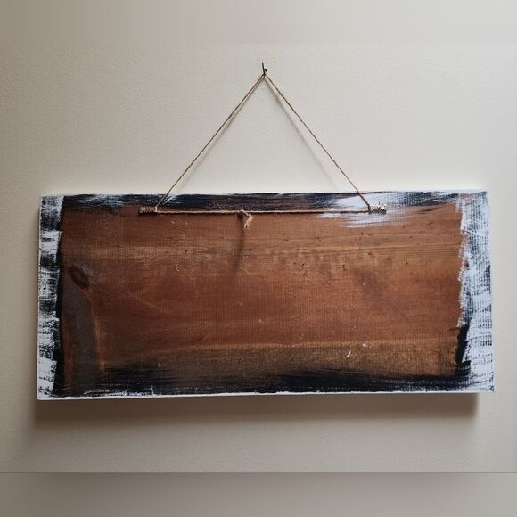 Rustic Farmhouse Home Sweet Home Wooden Sign 23.25" x 10.25" - Picture 7 of 7